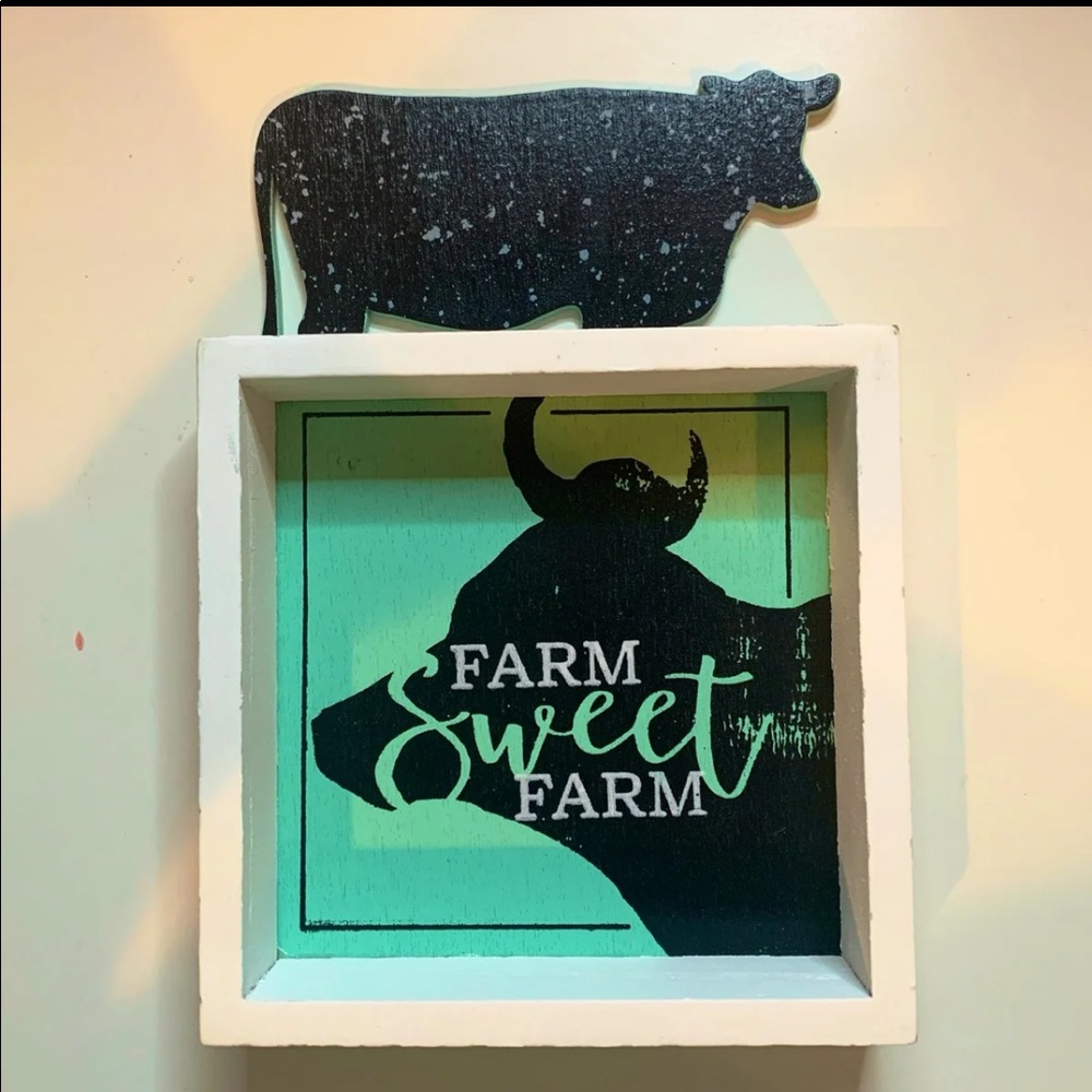 Farm sweet farm decor